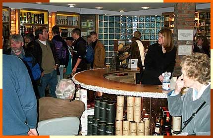 inside shop