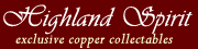 Highland Spirit - exclusive copper collectables