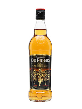 100 pipers bottle