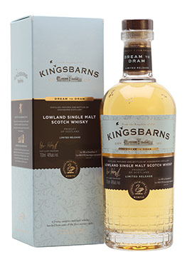 Kingsbarns whisky bottle
