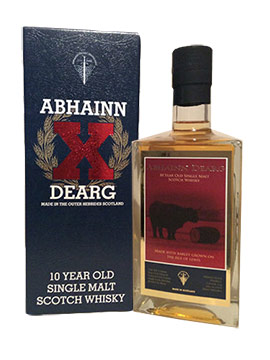 Abhainn Dearg whisky bottle