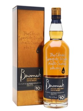 benromach whisky bottle