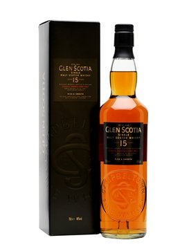 glen scotia whisky bottle