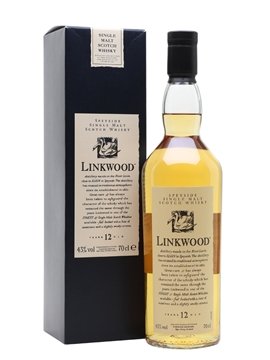 Linkwood whisky bottle