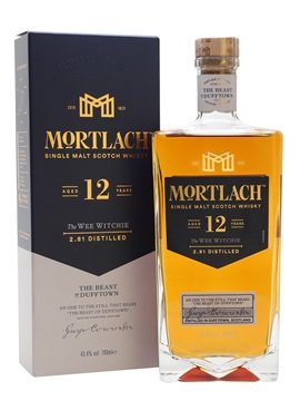 mortlach whisky bottle